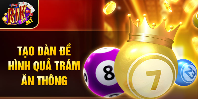 Tạo dàn đề hình quả trám ăn thông